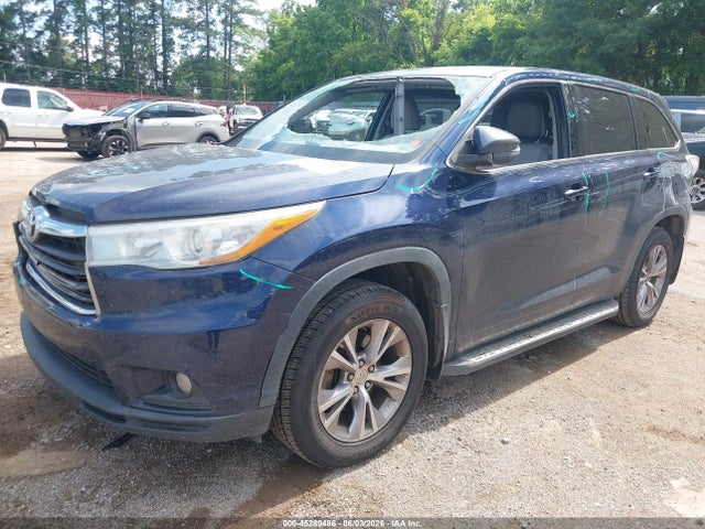 Aukcja sprzedaży 2015 Toyota Highlander Le Plus V6, vin: 5TDZKRFHXFS069979, numer aukcji: 45289486