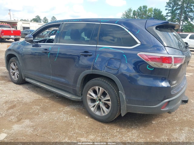 Aukcja sprzedaży 2015 Toyota Highlander Le Plus V6, vin: 5TDZKRFHXFS069979, numer aukcji: 45289486