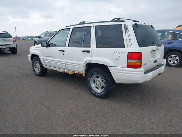 1998 Jeep Grand Cherokee Laredo მანქანა იყიდება აუქციონზე, vin: 1J4GZ48S1WC272964, აუქციონის ნომერი: 45289493