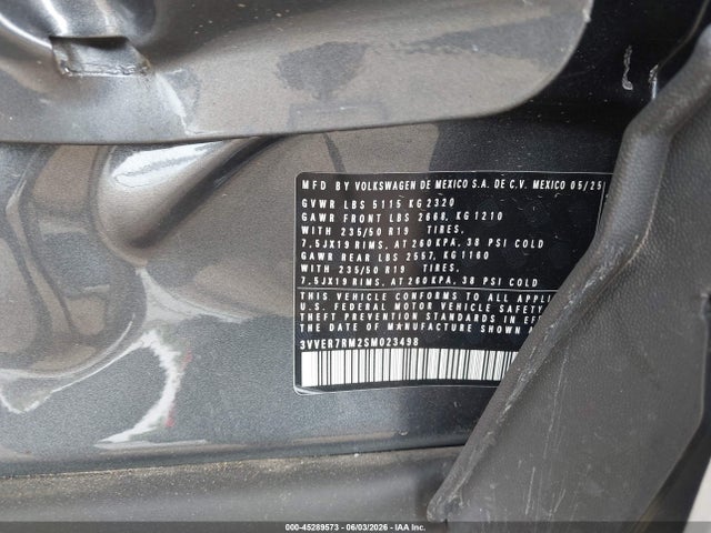 3VVER7RM2SM023498 Volkswagen Tiguan 2.0t Se