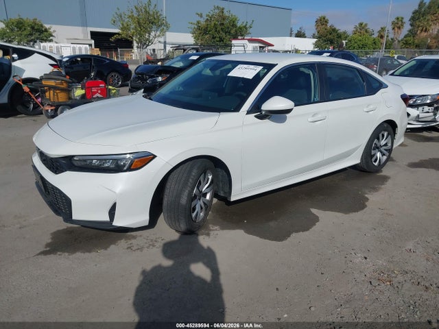 Aukcja sprzedaży 2025 Honda Civic Lx, vin: 2HGFE2F29SH536168, numer aukcji: 45289594