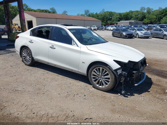 Aukcja sprzedaży 2018 Infiniti Q50 3.0t Luxe, vin: JN1EV7AR9JM431284, numer aukcji: 45289679