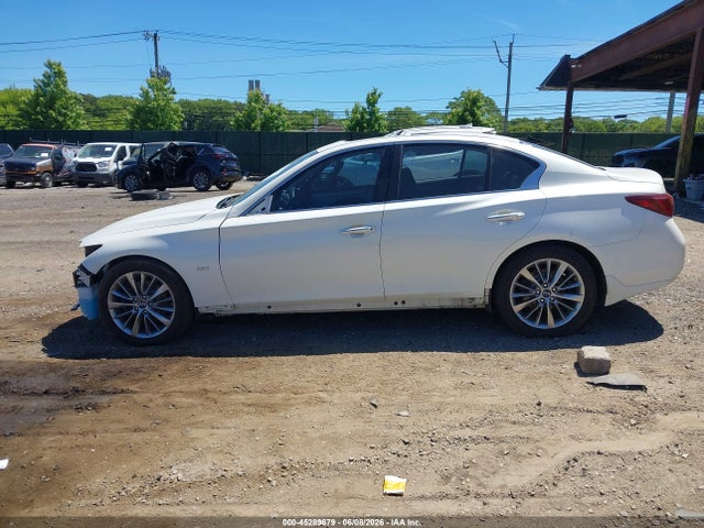 Продажа на аукционе авто 2018 Infiniti Q50 3.0t Luxe, vin: JN1EV7AR9JM431284, номер лота: 45289679