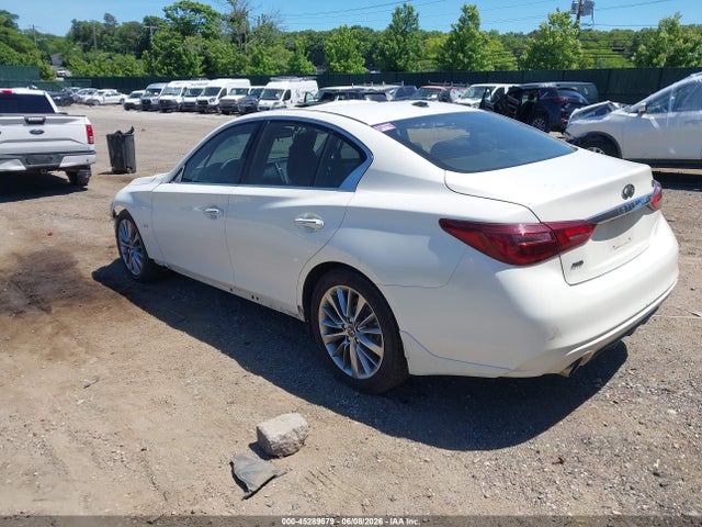 Продажа на аукционе авто 2018 Infiniti Q50 3.0t Luxe, vin: JN1EV7AR9JM431284, номер лота: 45289679