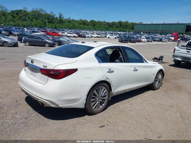 Продажа на аукционе авто 2018 Infiniti Q50 3.0t Luxe, vin: JN1EV7AR9JM431284, номер лота: 45289679