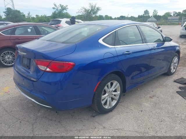 Продаж на аукціоні авто 2016 Chrysler 200 Limited, vin: 1C3CCCAB5GN166442, номер лоту: 45289700