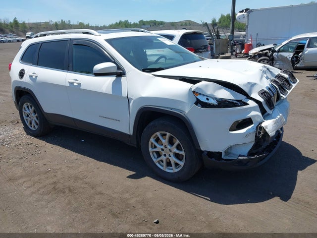 45289770 :رقم المزاد ، 1C4PJMLX2JD607586 vin ، 2018 Jeep Cherokee Latitude Plus 4x4 مزاد بيع
