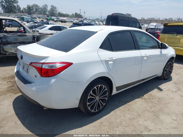 45289779 :رقم المزاد ، 5YFBURHE2GP433417 vin ، 2016 Toyota Corolla S Plus مزاد بيع