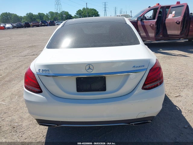 45289806 :رقم المزاد ، WDDWF4KB6GR164511 vin ، 2016 Mercedes-benz C 300 4matic مزاد بيع