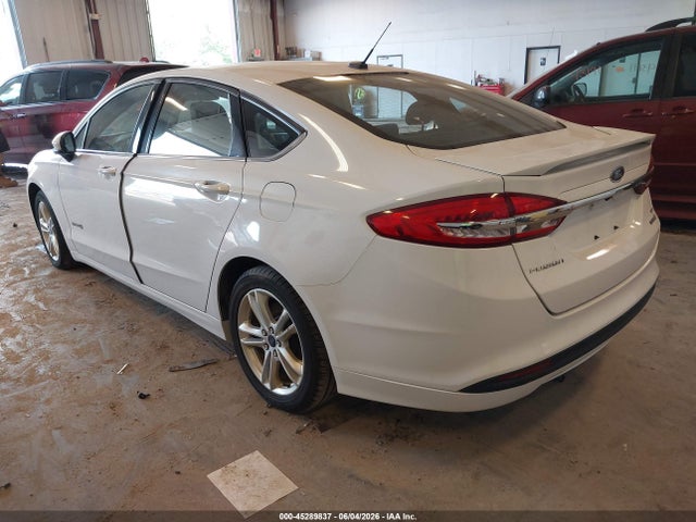Aukcja sprzedaży 2018 Ford Fusion Hybrid Se, vin: 3FA6P0LU0JR247871, numer aukcji: 45289837