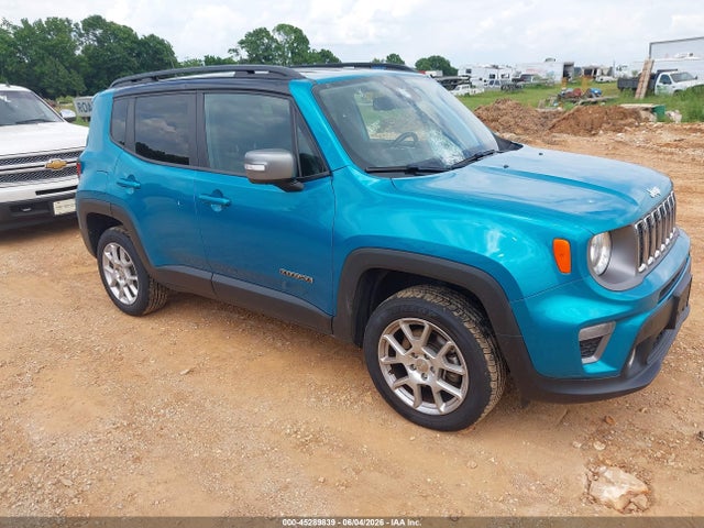45289839 :رقم المزاد ، ZACNJDD13MPM95076 vin ، 2021 Jeep Renegade Limited 4x4 مزاد بيع