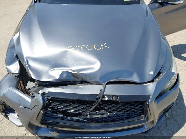 45289880 :رقم المزاد ، JN1EV7AR8JM444107 vin ، 2018 Infiniti Q50 3.0t Sport مزاد بيع
