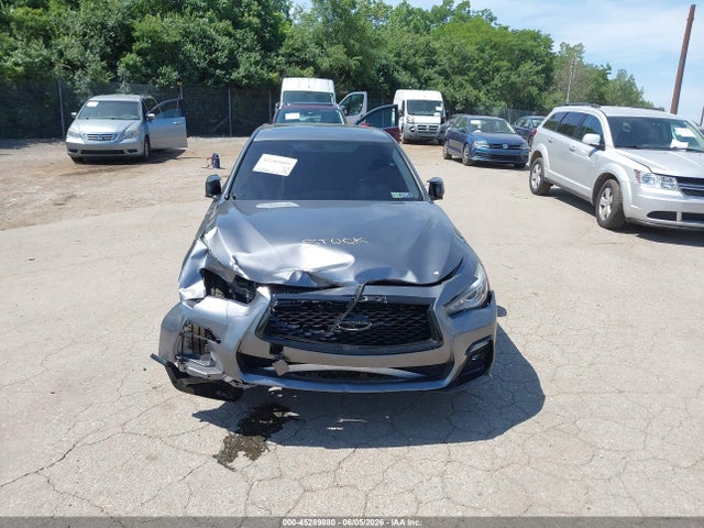 45289880 :رقم المزاد ، JN1EV7AR8JM444107 vin ، 2018 Infiniti Q50 3.0t Sport مزاد بيع