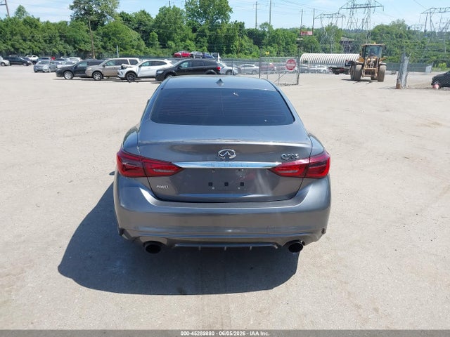 45289880 :رقم المزاد ، JN1EV7AR8JM444107 vin ، 2018 Infiniti Q50 3.0t Sport مزاد بيع
