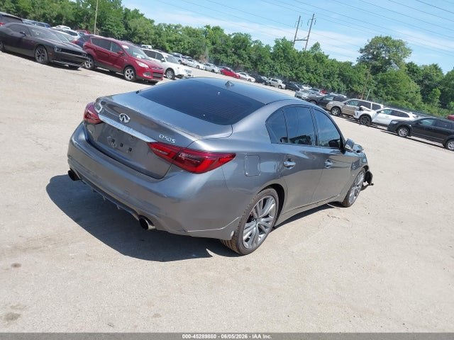 45289880 :رقم المزاد ، JN1EV7AR8JM444107 vin ، 2018 Infiniti Q50 3.0t Sport مزاد بيع