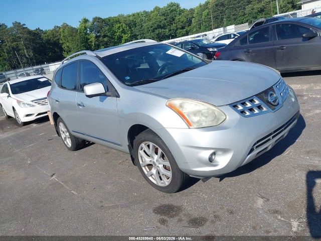 2012 Nissan Rogue Sv W/sl Pkg მანქანა იყიდება აუქციონზე, vin: JN8AS5MT4CW255451, აუქციონის ნომერი: 45289940
