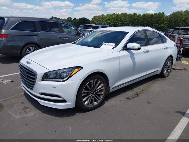 2017 Genesis G80 3.8 მანქანა იყიდება აუქციონზე, vin: KMHGN4JE9HU176546, აუქციონის ნომერი: 45290060