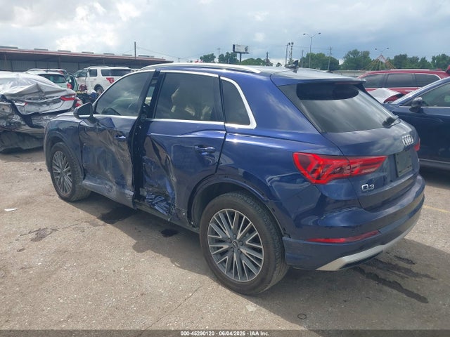 Продажа на аукционе авто 2021 Audi Q3 Premium 40 Tfsi Quattro Tiptronic, vin: WA1AUCF34M1081901, номер лота: 45290120