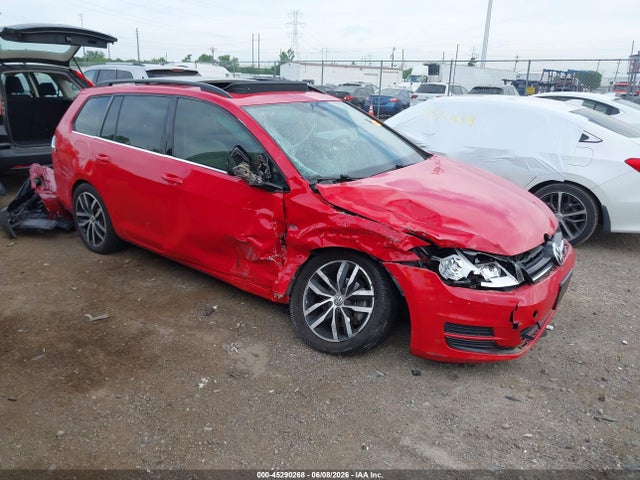 Продажа на аукционе авто 2016 Volkswagen Golf Sportwagen Tsi Limited Edition, vin: 3VWC17AUXGM518450, номер лота: 45290268