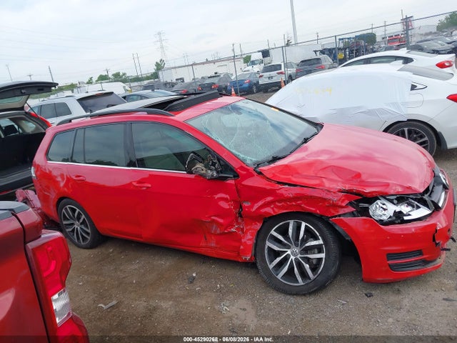 Продаж на аукціоні авто 2016 Volkswagen Golf Sportwagen Tsi Limited Edition, vin: 3VWC17AUXGM518450, номер лоту: 45290268