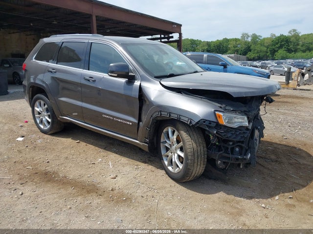 2015 Jeep Grand Cherokee Summit მანქანა იყიდება აუქციონზე, vin: 1C4RJFJG9FC778436, აუქციონის ნომერი: 45290347