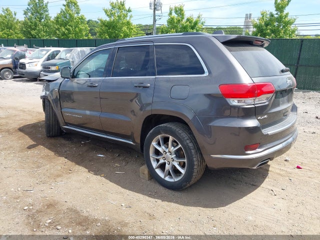 2015 Jeep Grand Cherokee Summit მანქანა იყიდება აუქციონზე, vin: 1C4RJFJG9FC778436, აუქციონის ნომერი: 45290347
