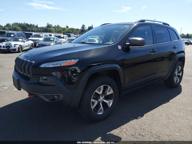 2017 Jeep Cherokee Trailhawk 4x4 მანქანა იყიდება აუქციონზე, vin: 1C4PJMBB1HD225078, აუქციონის ნომერი: 45290360