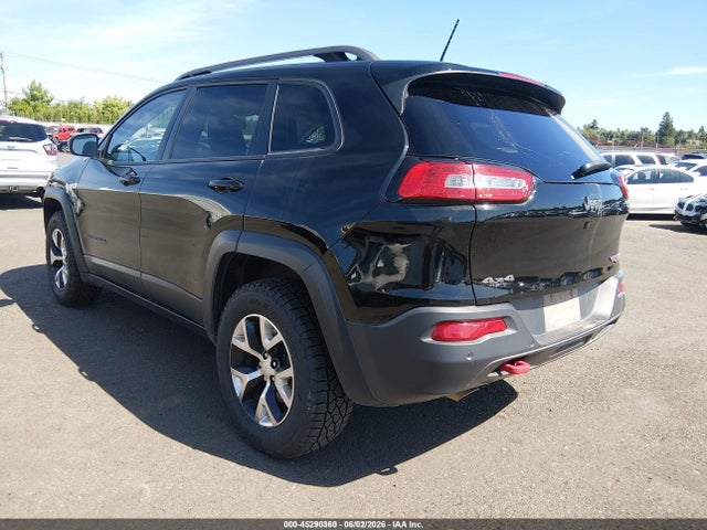 2017 Jeep Cherokee Trailhawk 4x4 მანქანა იყიდება აუქციონზე, vin: 1C4PJMBB1HD225078, აუქციონის ნომერი: 45290360