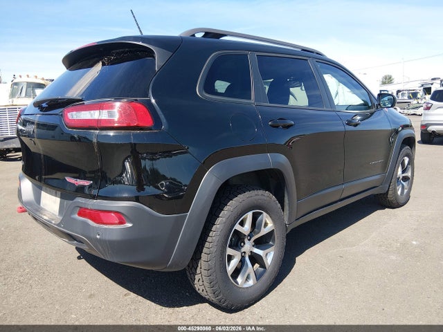 2017 Jeep Cherokee Trailhawk 4x4 მანქანა იყიდება აუქციონზე, vin: 1C4PJMBB1HD225078, აუქციონის ნომერი: 45290360