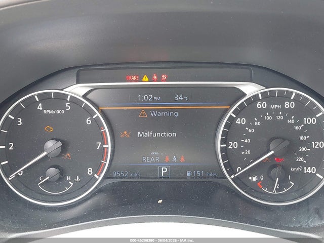 1N4BL4CV9RN410364 Nissan Altima Sr Fwd