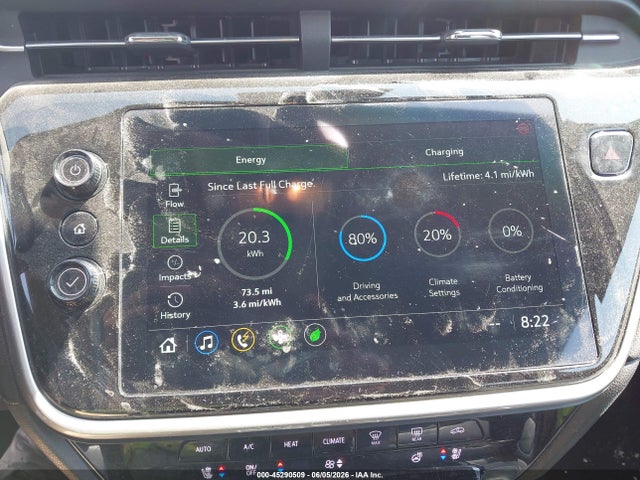 1G1FY6S09P4116537 Chevrolet Bolt Euv Fwd Lt