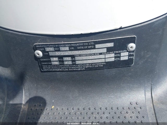 Sym Fiddle Ii 2021 RFGSSSLG8MX002791 Image 10