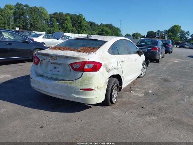 2017 Chevrolet Cruze Ls Auto მანქანა იყიდება აუქციონზე, vin: 1G1BC5SM6H7200650, აუქციონის ნომერი: 45290743