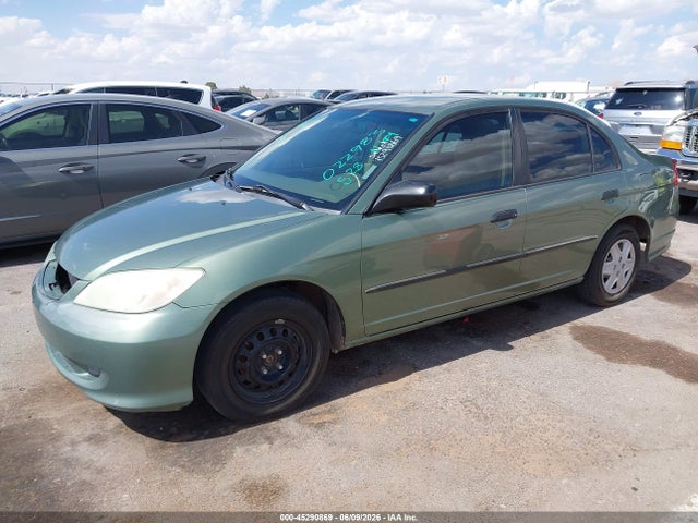 45290869 :رقم المزاد ، 1HGES16324L022983 vin ، 2004 Honda Civic Vp مزاد بيع