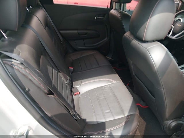 2015 Chevrolet Sonic Rs Auto მანქანა იყიდება აუქციონზე, vin: 1G1JG6SB6F4207021, აუქციონის ნომერი: 45290897