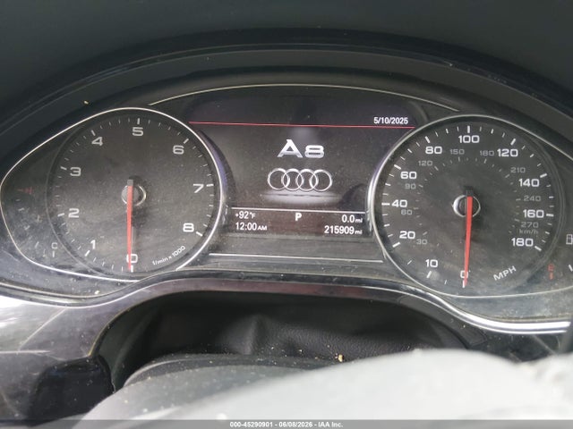 Aukcja sprzedaży 2011 Audi A8 L 4.2, vin: WAURVAFDXBN016637, numer aukcji: 45290901