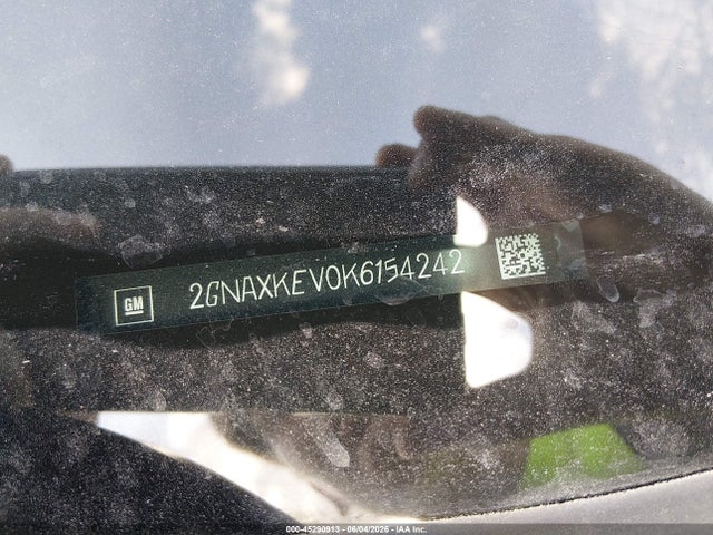 Chevrolet EQUINOX LT 2019 2GNAXKEV0K6154242 Image 9
