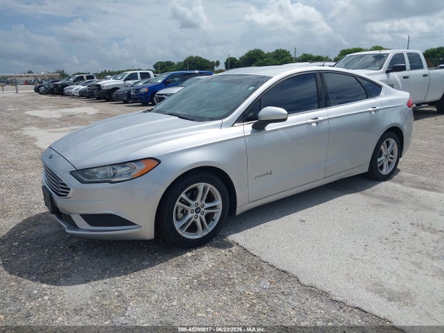 Ford Fusion Hybrid S 2018 3FA6P0UU6JR271509 Image 2