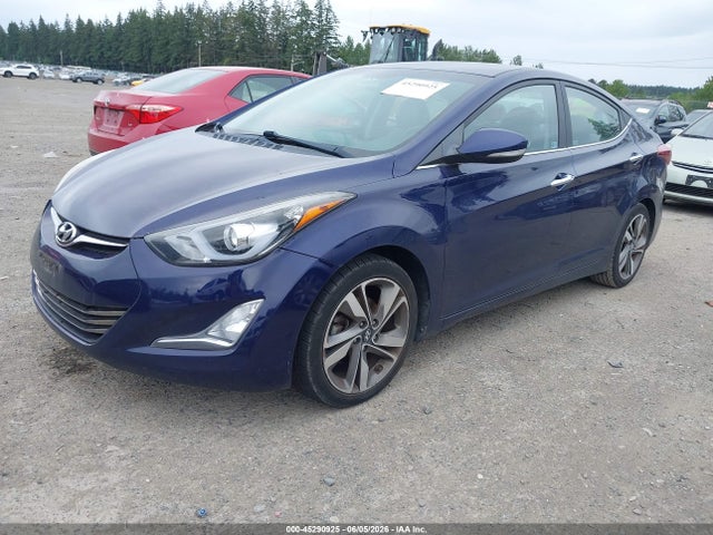 45290925 :رقم المزاد ، 5NPDH4AE6EH507958 vin ، 2014 Hyundai Elantra Limited مزاد بيع