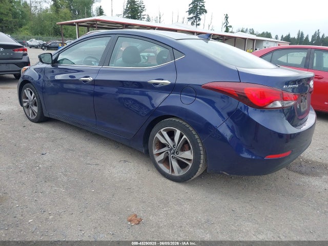 45290925 :رقم المزاد ، 5NPDH4AE6EH507958 vin ، 2014 Hyundai Elantra Limited مزاد بيع