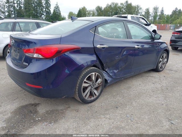 45290925 :رقم المزاد ، 5NPDH4AE6EH507958 vin ، 2014 Hyundai Elantra Limited مزاد بيع