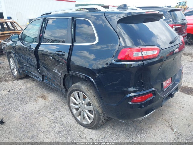 2017 Jeep Cherokee Overland Fwd მანქანა იყიდება აუქციონზე, vin: 1C4PJLJS3HW573108, აუქციონის ნომერი: 45290929