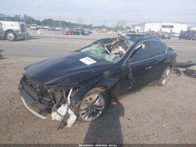 Продажа на аукционе авто 2021 Infiniti Q50 Luxe Awd, vin: JN1EV7BR0MM756215, номер лота: 45290933