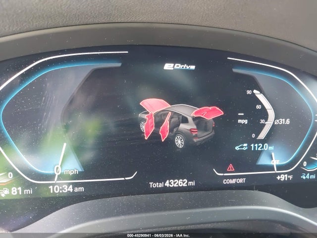 2021 Bmw X3 Phev Xdrive30e მანქანა იყიდება აუქციონზე, vin: 5UXTS1C03M9H14684, აუქციონის ნომერი: 45290941