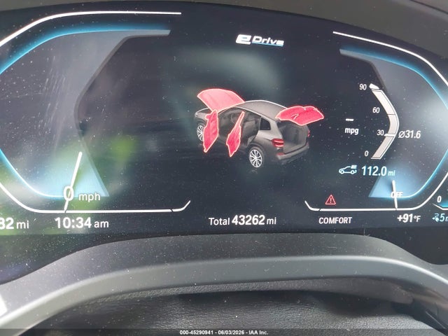 2021 Bmw X3 Phev Xdrive30e მანქანა იყიდება აუქციონზე, vin: 5UXTS1C03M9H14684, აუქციონის ნომერი: 45290941