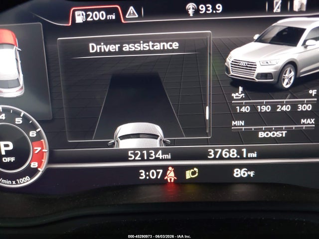 45290973 :رقم المزاد ، WA1B4AFY9K2139951 vin ، 2019 Audi Sq5 3.0t Premium مزاد بيع