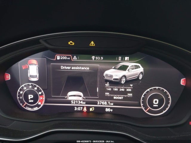 45290973 :رقم المزاد ، WA1B4AFY9K2139951 vin ، 2019 Audi Sq5 3.0t Premium مزاد بيع