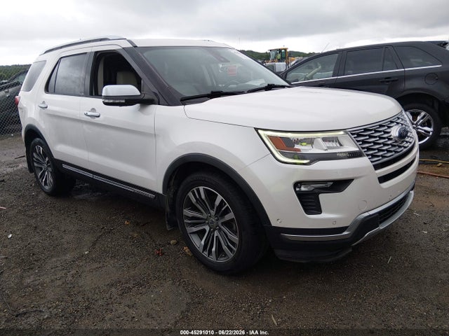 2018 Ford Explorer Platinum მანქანა იყიდება აუქციონზე, vin: 1FM5K8HT1JGC61882, აუქციონის ნომერი: 45291010