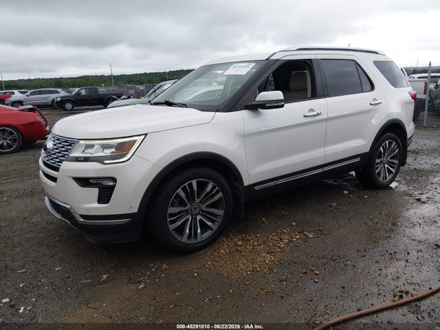 2018 Ford Explorer Platinum მანქანა იყიდება აუქციონზე, vin: 1FM5K8HT1JGC61882, აუქციონის ნომერი: 45291010