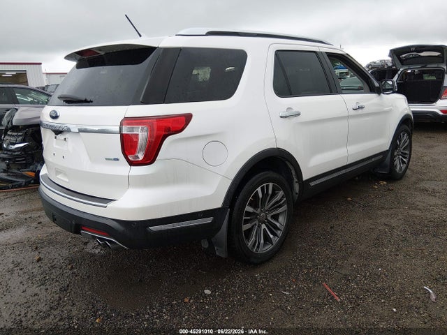 2018 Ford Explorer Platinum მანქანა იყიდება აუქციონზე, vin: 1FM5K8HT1JGC61882, აუქციონის ნომერი: 45291010